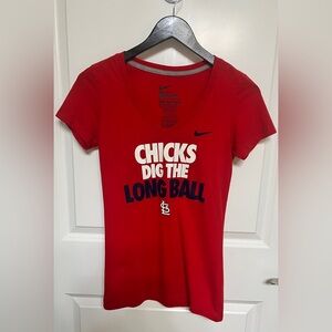St. Louis Cardinals baseball Nike t-shirt size S